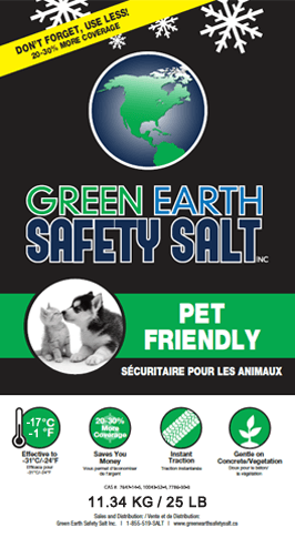 Green Earth Pet Friendly Salt 25lb Bag